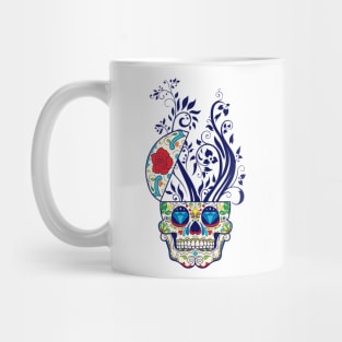 Mind Blown Sugar Skull Mug